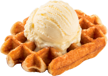Waffle With Ice